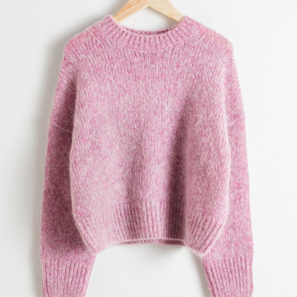 & Other Stories - Boxy Wool Blend Sweater